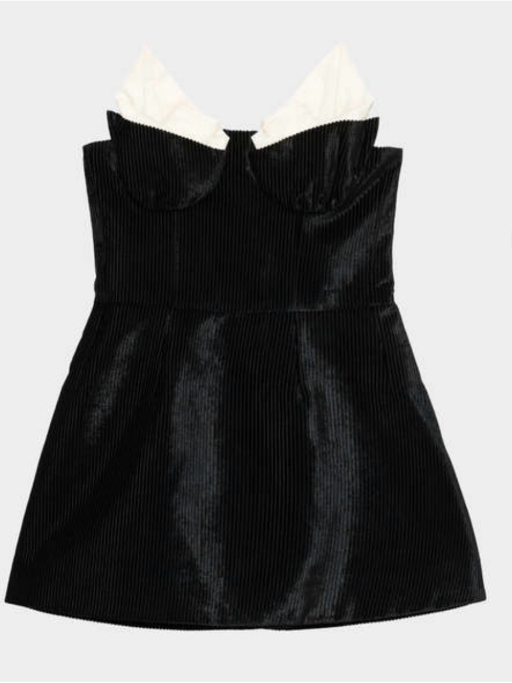 Shushu/Tong Black Bustier Mini Dress
